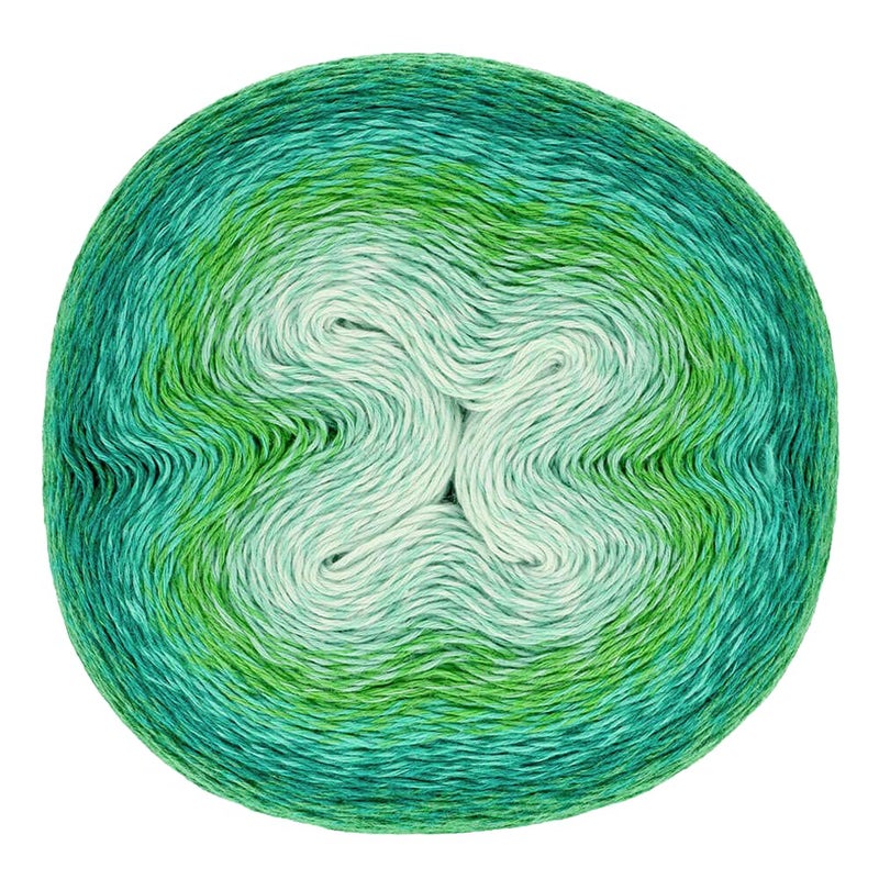 Scheepjes Woolly Whirl 1000m 475 Melting Mint Centre Yarn - Image 1